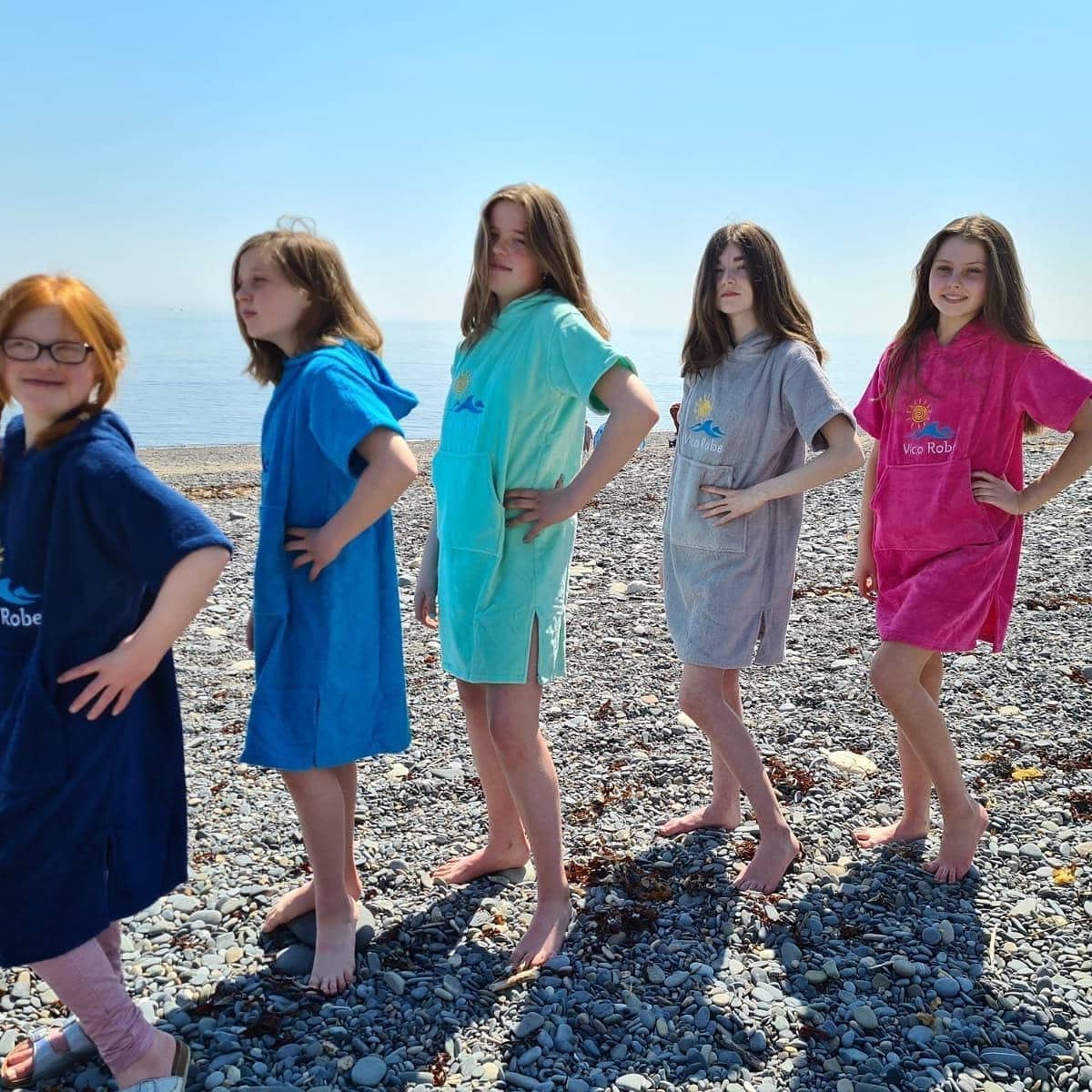 Children's Poncho Towel Robes