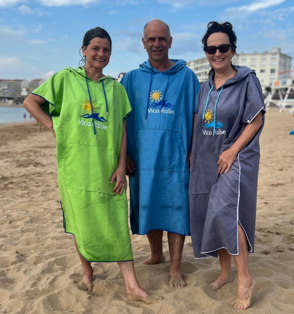 Quick Dry, Lightweight Poncho Robe