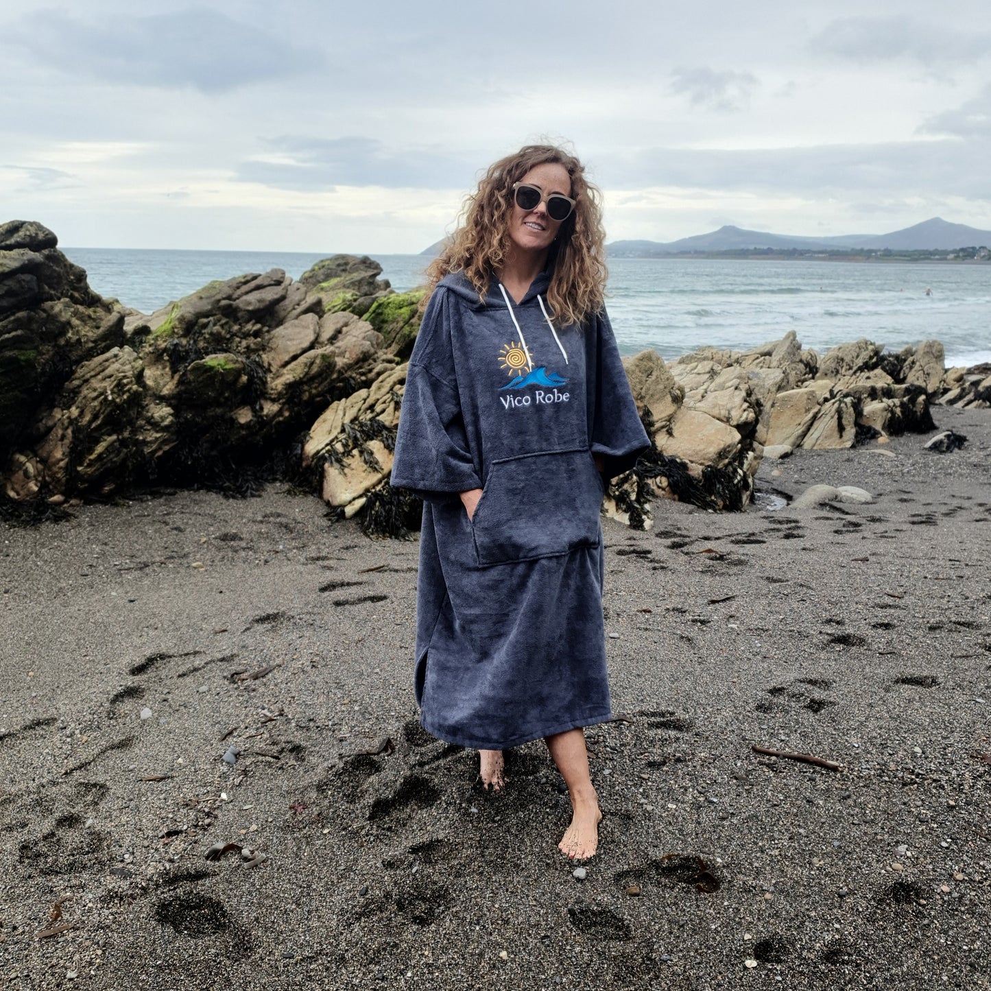 Microfiber Poncho Towel Robe