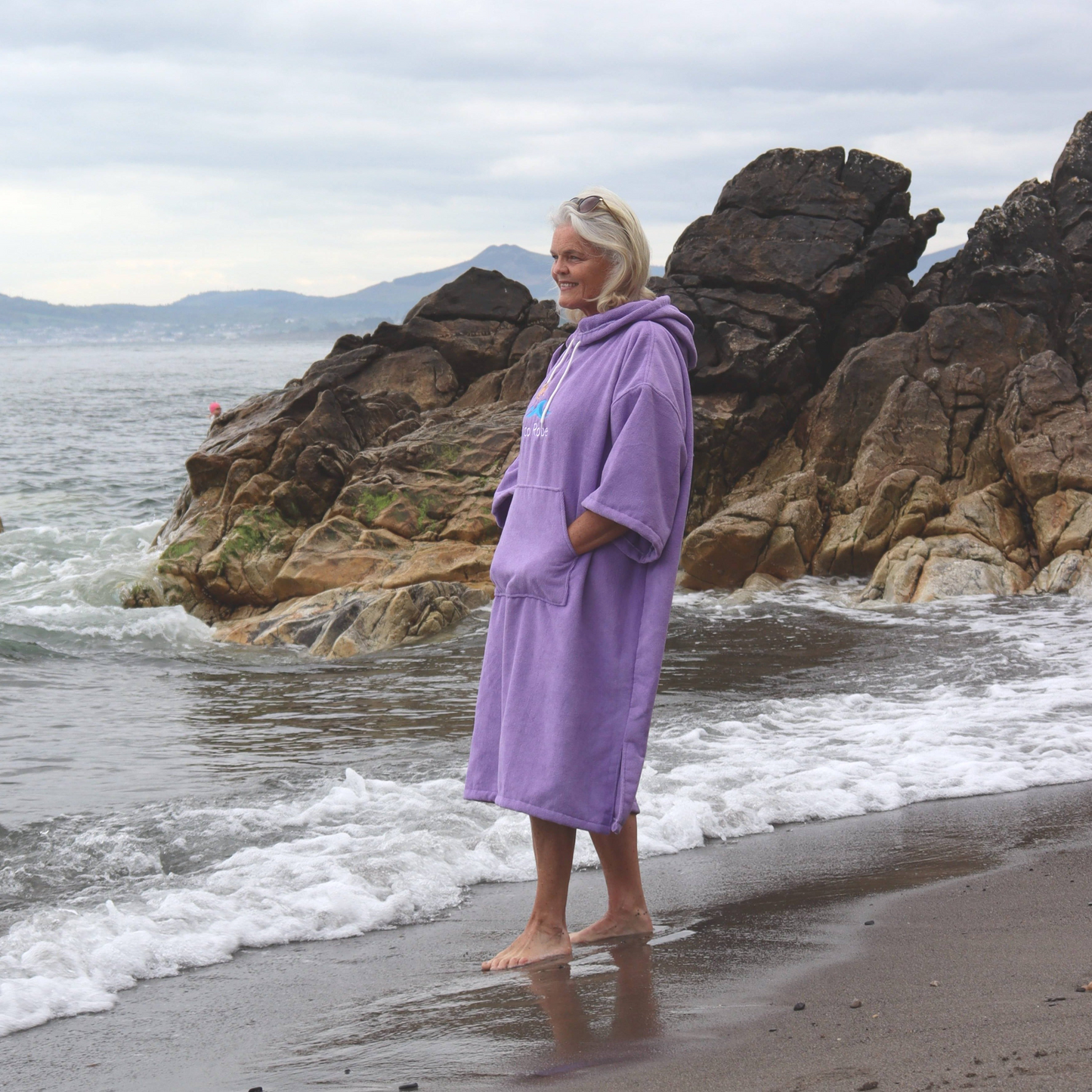 Microfiber Poncho Towel Robe