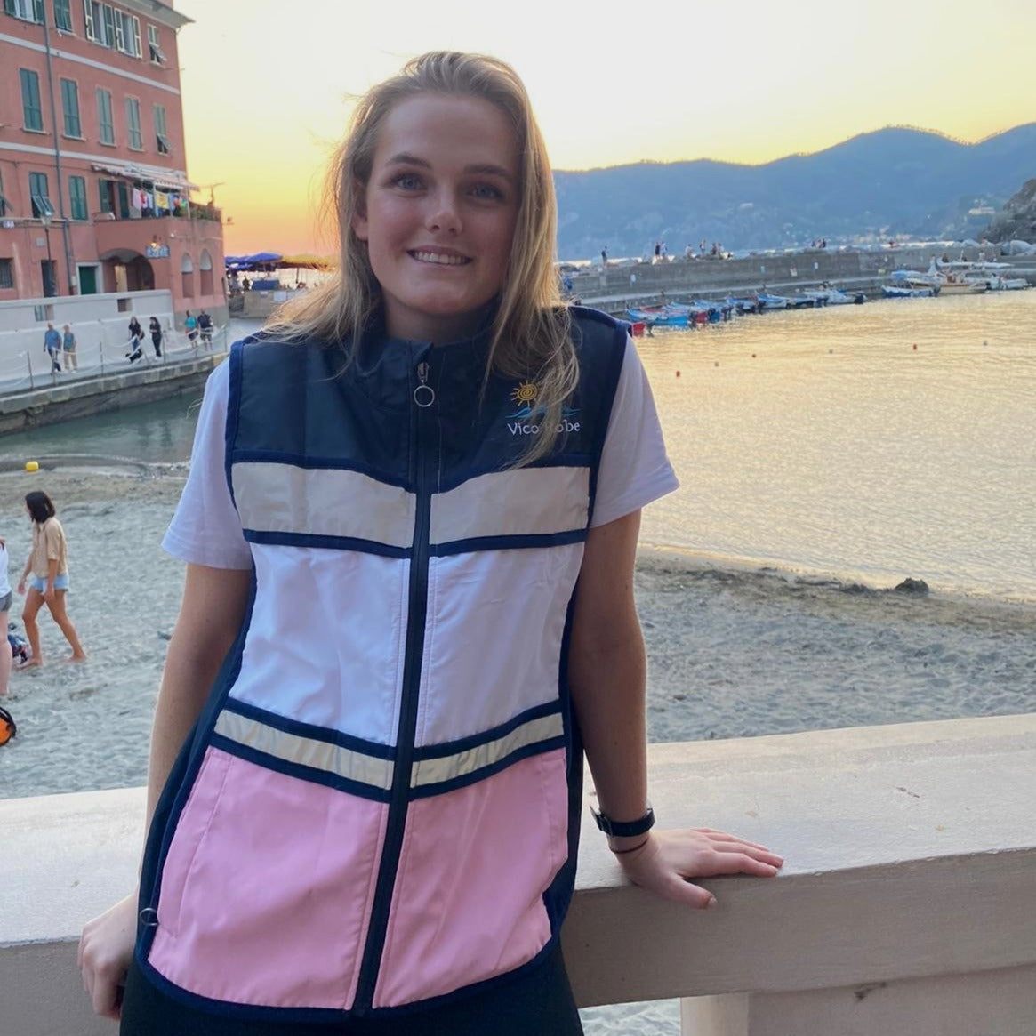 Pale Pink Hi Vis Vest