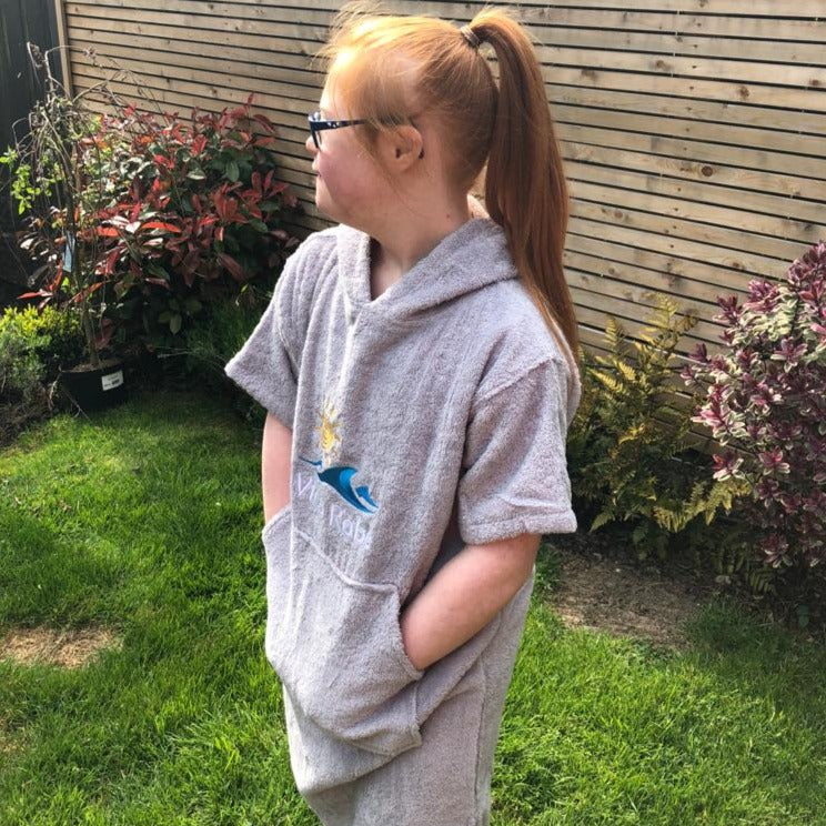 Children's Cotton Poncho Towel Robes