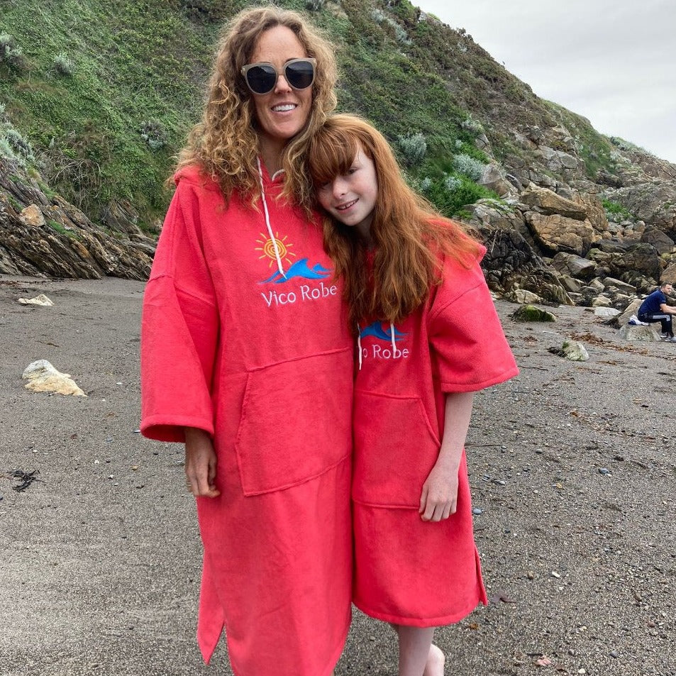 Microfiber Poncho Towel Robe