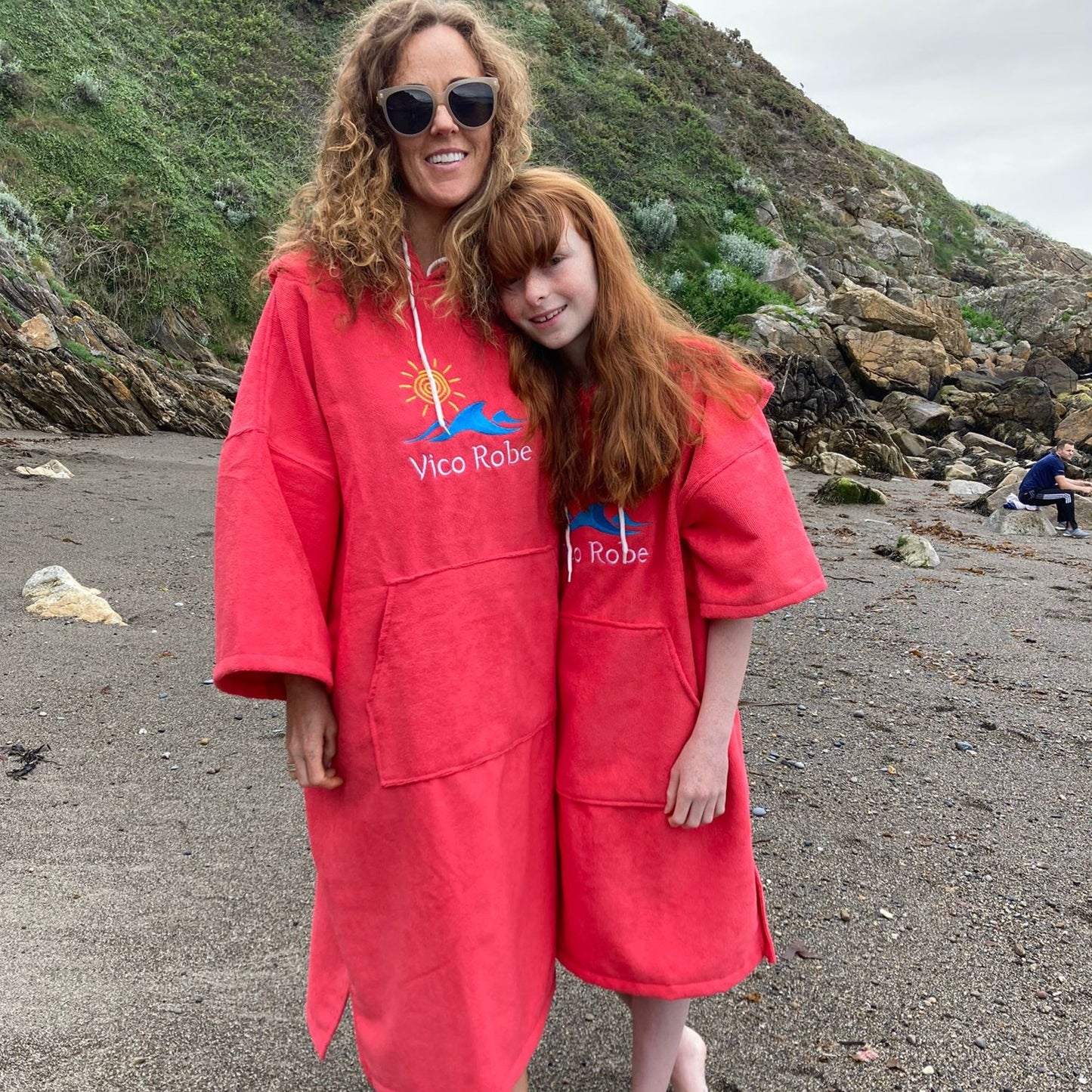 Children's Microfiber Poncho Towel Robes