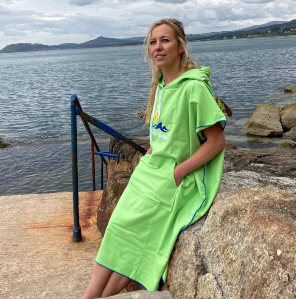 Quick Dry, Lightweight Poncho Robe