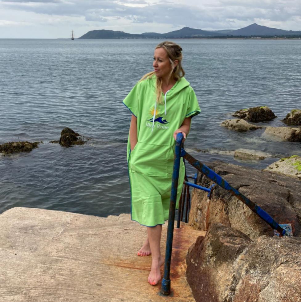 Quick Dry, Lightweight Poncho Robe