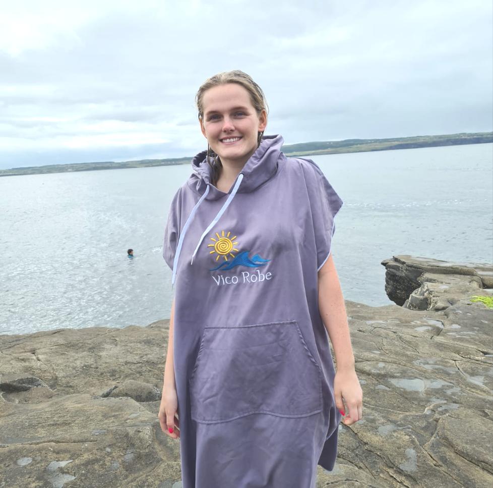 Quick Dry, Lightweight Poncho Robe