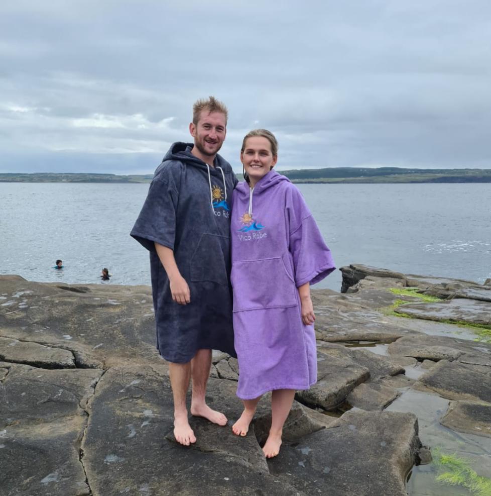 Microfiber Poncho Towel Robe