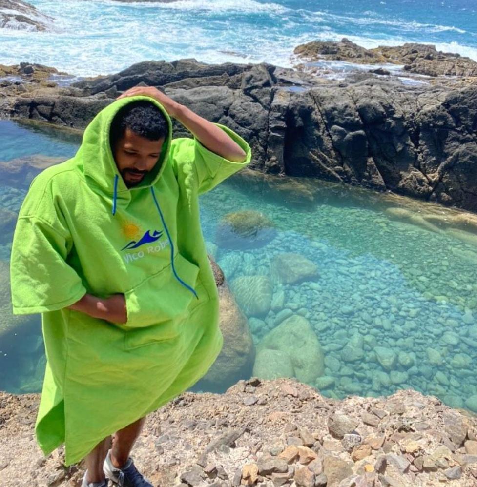 Microfiber Poncho Towel Robe