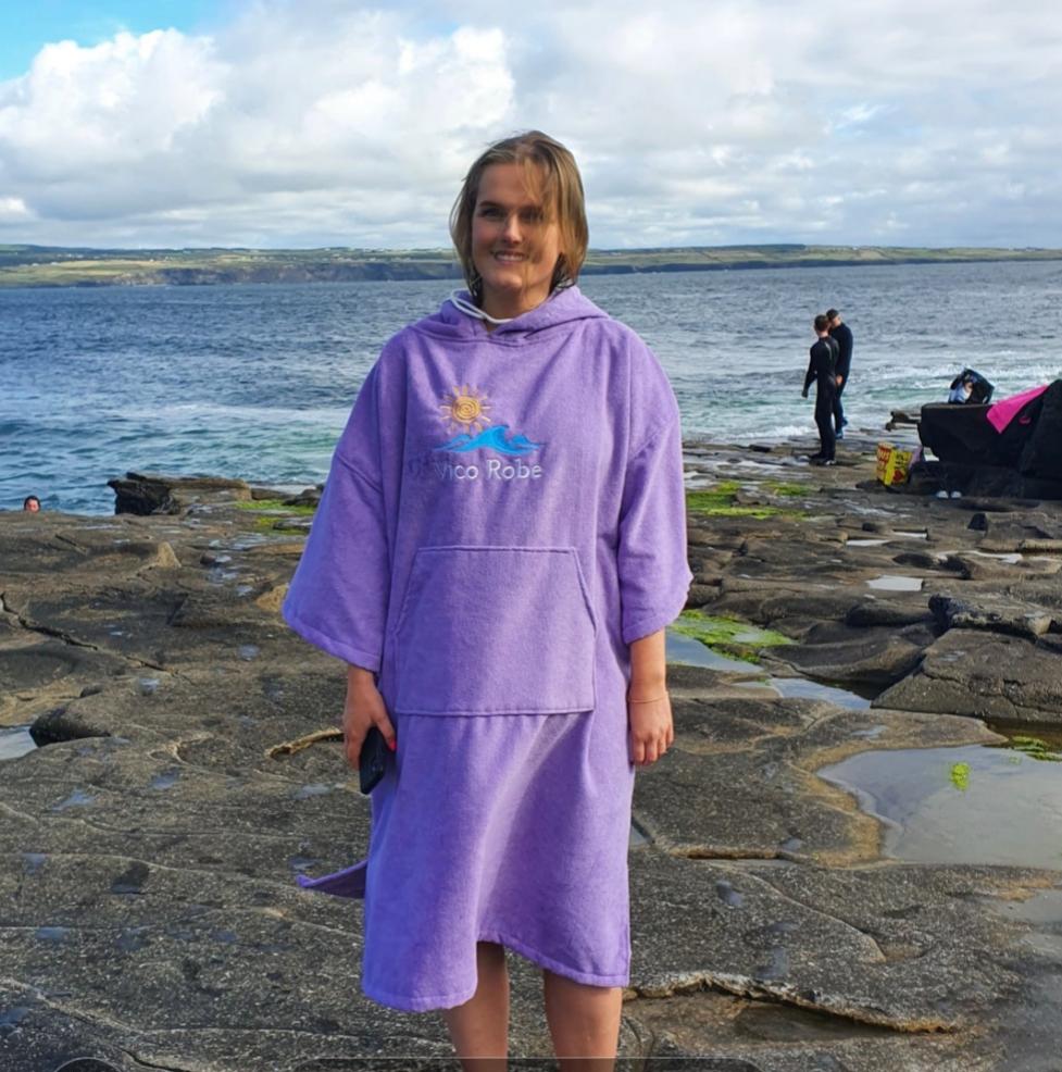 Microfiber Poncho Towel Robe