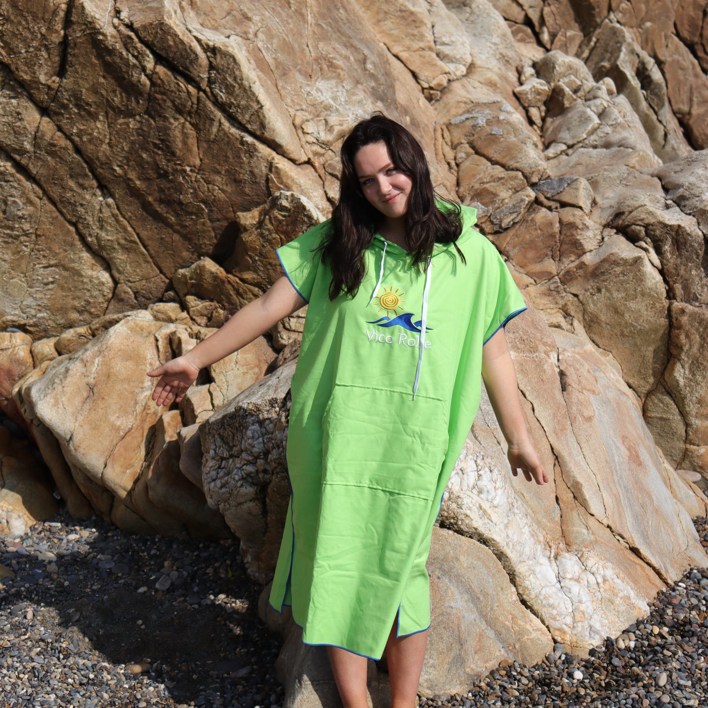 Quick Dry, Lightweight Poncho Robe