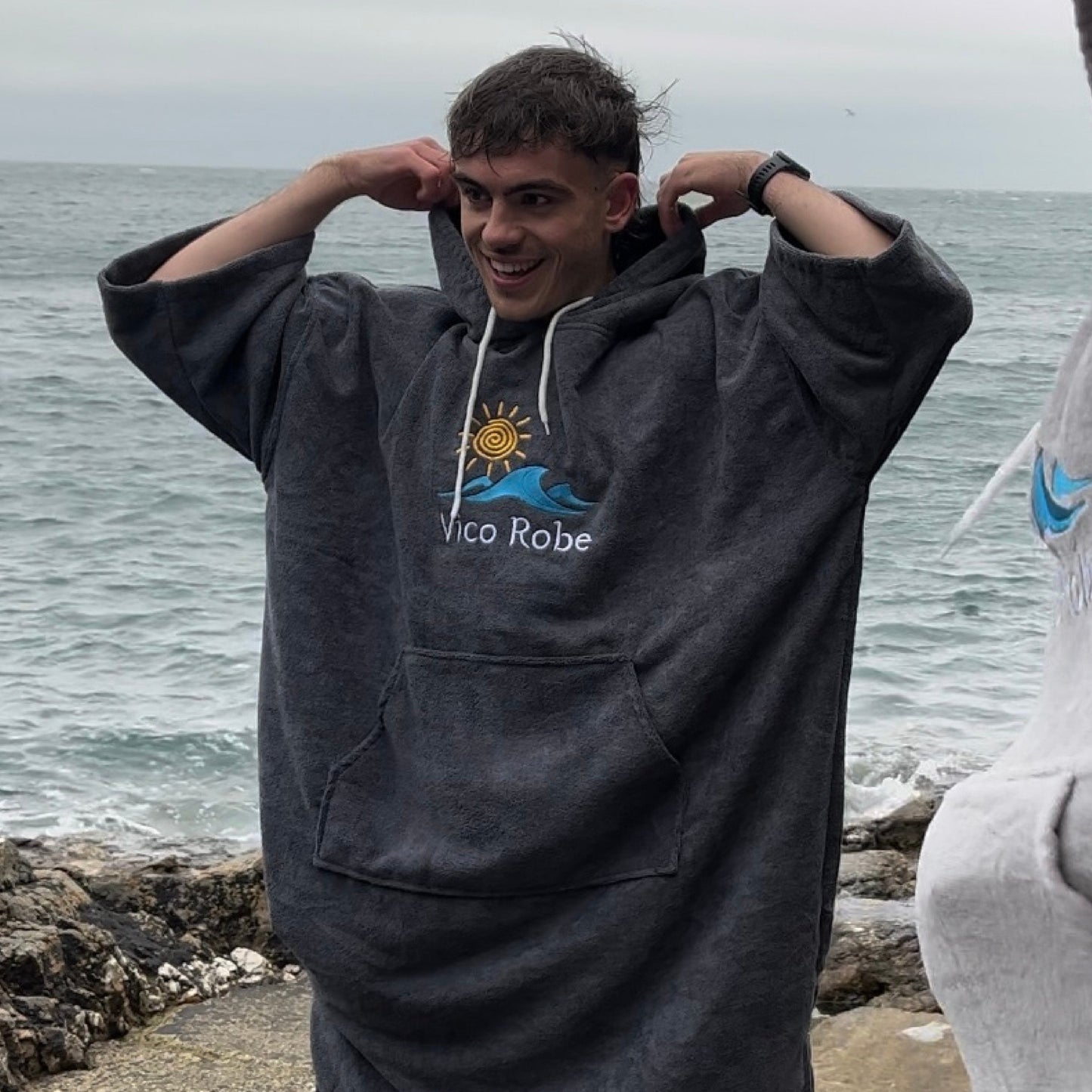 Microfiber Poncho Towel Robe