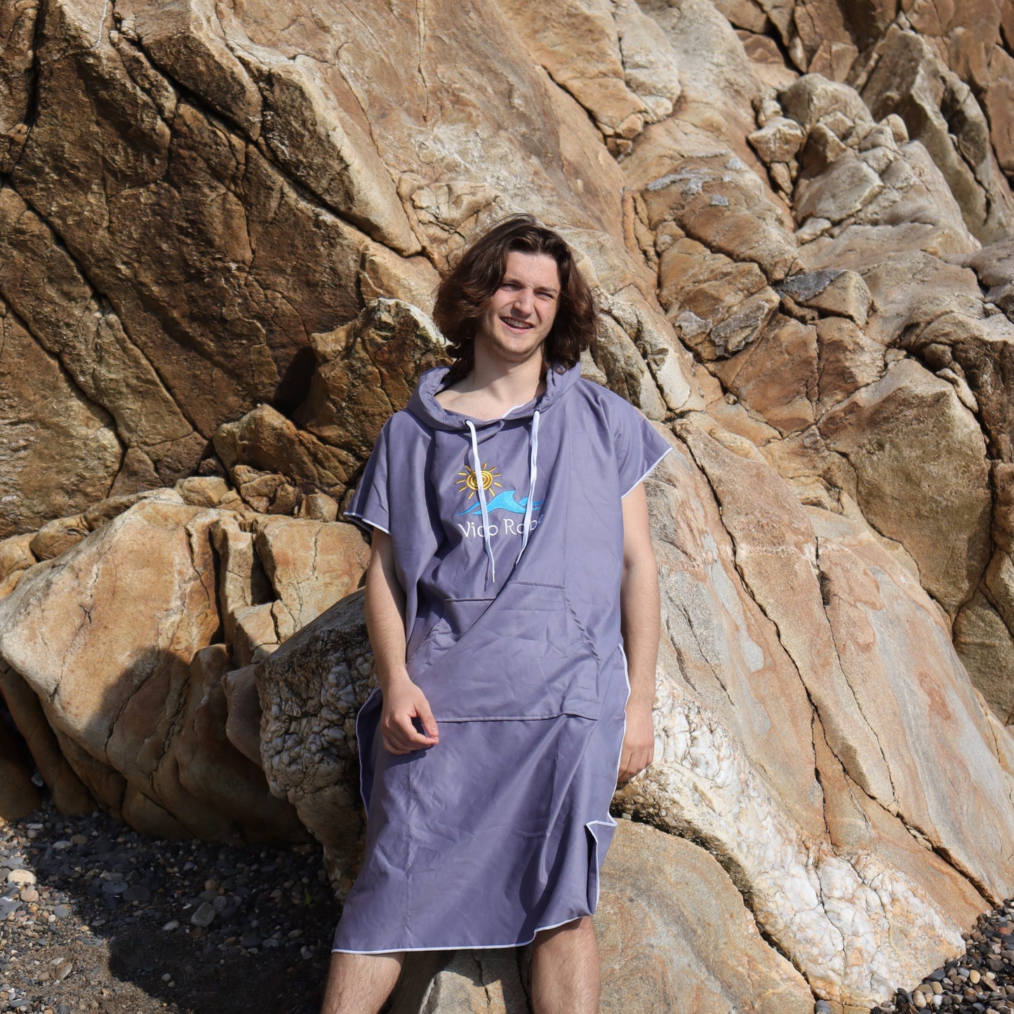 Quick Dry, Lightweight Poncho Robe