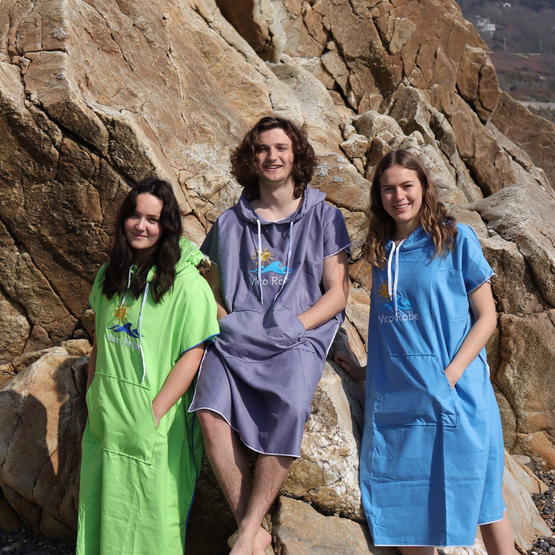 Quick Dry Microfiber Towel Beach Robes